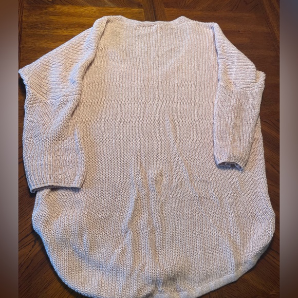 Light Pink Sparkly Sweater - Picture 2 of 3